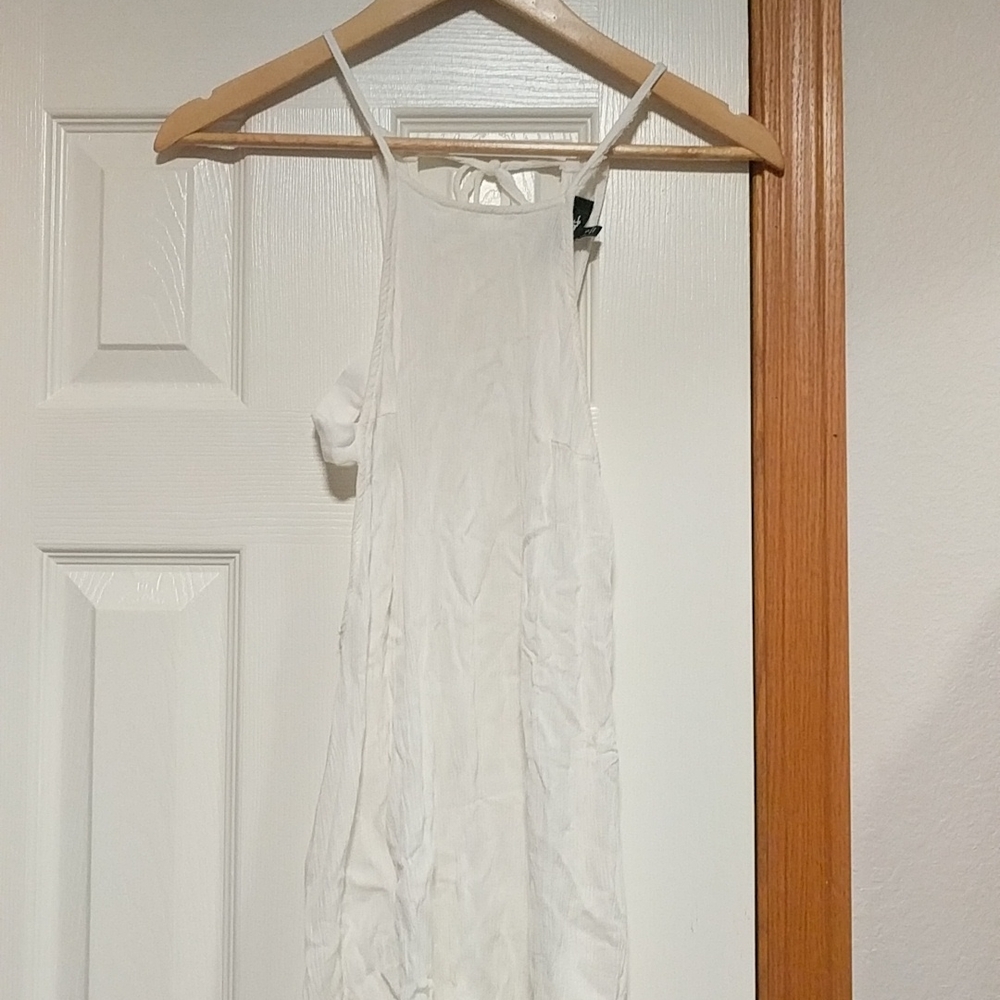 White Lulu's Swimsuit Coverup